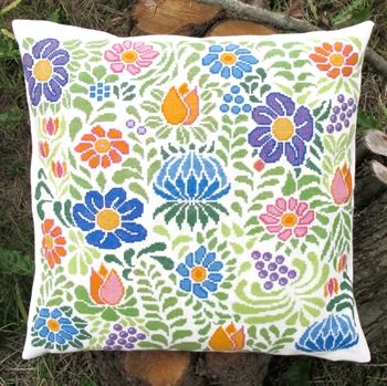FRODIG FLORA af Marianne Thornberg for Haandarbejdets Fremme